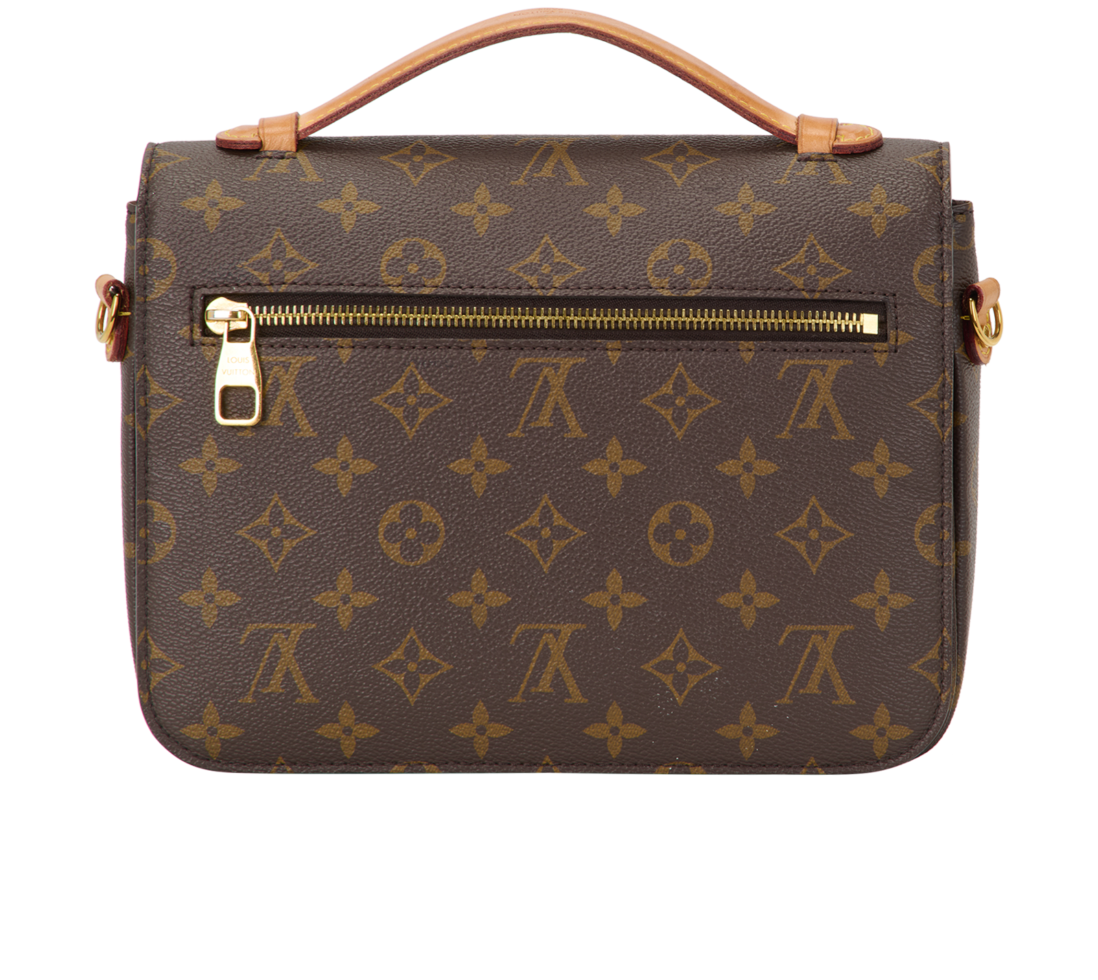 Pochette Metis, &pound;1,200, Handbags, Brown, Canvas, Back view